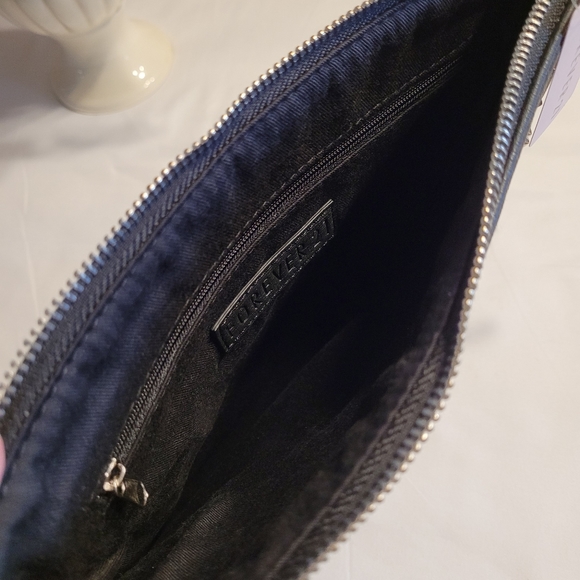 Forever21 Studded Clutch/Wristlet - Black - Picture 5 of 8